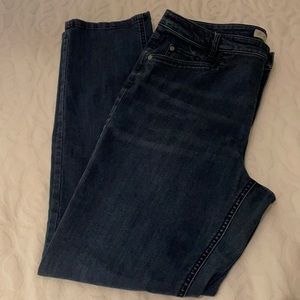 J Jill Smooth fit straight leg denim jeans